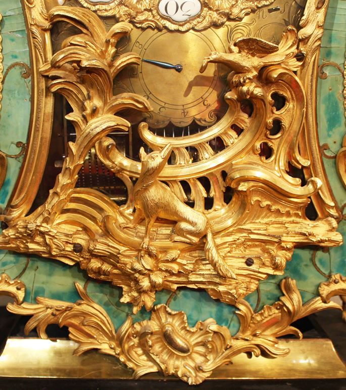 Joseph  de Saint Germain - A Louis XV musical bracket Clock by Joseph de Saint-Germain   | MasterArt